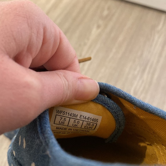 Taylor Swift Keds | Bleached Heart Sneakers | Size 7.5 - Picture 6 of 6